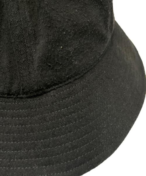 COMOLI（コモリ）COMOLI (コモリ) シルクネップ ハット ブラック サイズ:FREE 未使用品の古着・服飾アイテム