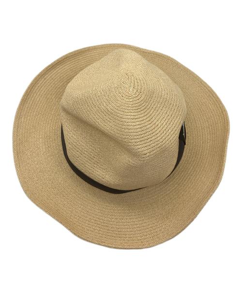 DESCENDANT（ディセンダント）DESCENDANT (ディセンダント) SEEP STRAW HAT ベージュの古着・服飾アイテム