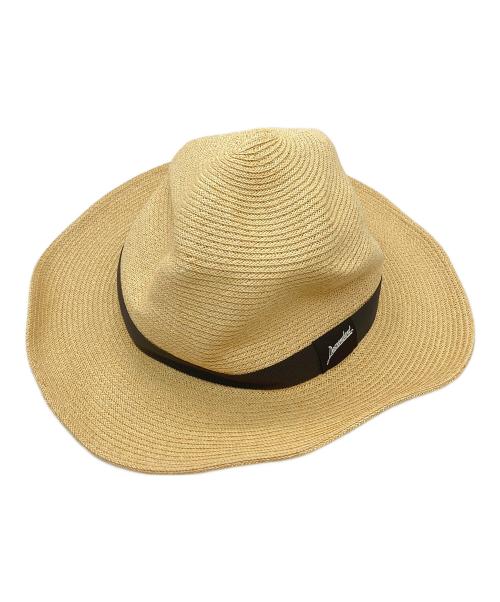 DESCENDANT（ディセンダント）DESCENDANT (ディセンダント) SEEP STRAW HAT ベージュの古着・服飾アイテム