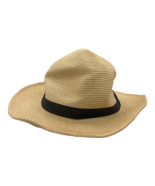 DESCENDANT（ディセンダント）DESCENDANT (ディセンダント) SEEP STRAW HAT ベージュの古着・服飾アイテム