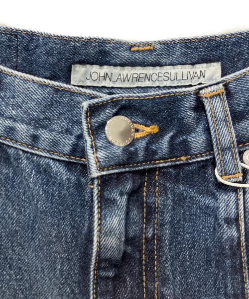 JOHN LAWRENCE SULLIVAN（ジョン ローレンス サリバン）JOHN LAWRENCE SULLIVAN (ジョン ローレンス サリバン) WASHED DENIM HOLLOWED OUT PANTS インディゴ サイズ:M 未使用品の古着・服飾アイテム