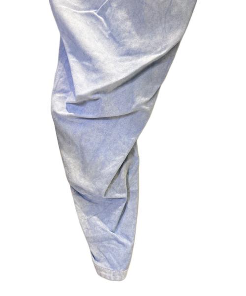 ISSEY MIYAKE（イッセイミヤケ）ISSEY MIYAKE (イッセイミヤケ) Sculptural 変形パンツ ブルー サイズ:2の古着・服飾アイテム