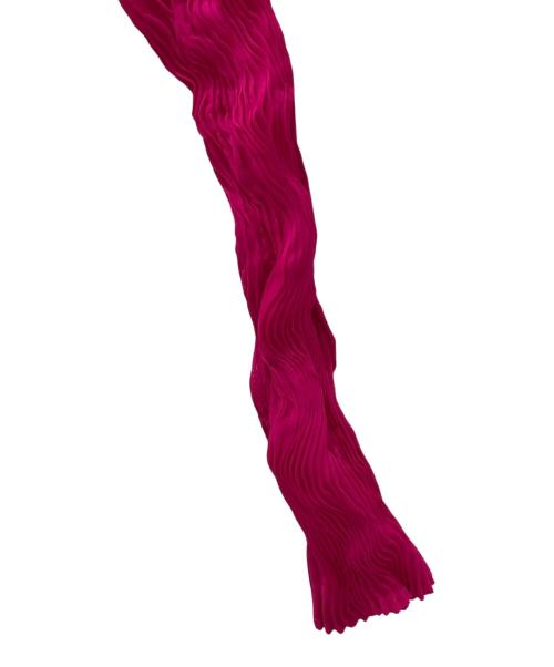 ISSEY MIYAKE（イッセイミヤケ）ISSEY MIYAKE (イッセイミヤケ) CHIFFON TWIST カットソー ピンク サイズ:２の古着・服飾アイテム