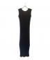 ISSEY MIYAKE (イッセイミヤケ) SPONGY BK WT Sleeveless dress ブラック サイズ:2：45000円