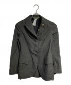 Paul Harndenポールハーデン）の古着「ピークドラペルウールブレザー/Wool peak lapel blazer」｜チャコールグレー