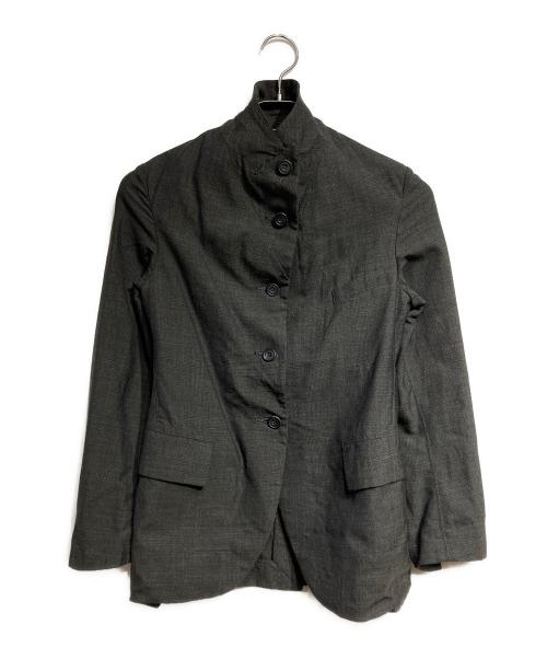 Paul Harnden（ポールハーデン）Paul Harnden (ポールハーデン) ピークドラペルウールブレザー/Wool peak lapel blazer チャコールグレー サイズ:XSの古着・服飾アイテム