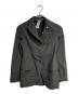 Paul Harnden（ポールハーデン）の古着「ピークドラペルウールブレザー/Wool peak lapel blazer」｜チャコールグレー