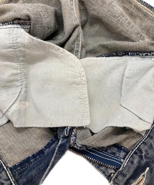 TORNADO MART（トルネードマート）TORNADO MART (トルネードマート) 刺繍デニムパンツ/Denim Pants ブラック サイズ:Lの古着・服飾アイテム