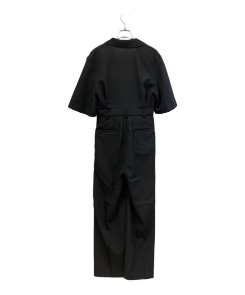 MANOF（マノフ）MANOF (マノフ) テーラーカラーオールインワン ブラック サイズ:S 未使用品の古着・服飾アイテム