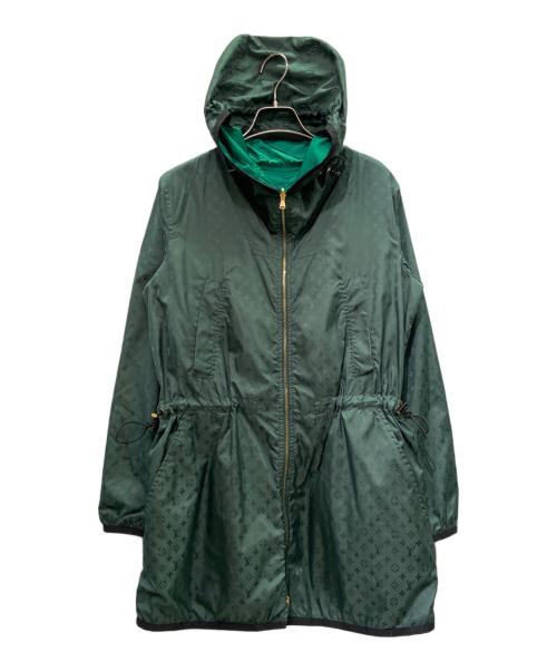 LOUIS VUITTON（ルイ ヴィトン）LOUIS VUITTON (ルイ ヴィトン) モノグラムナイロンコート グリーン サイズ:34の古着・服飾アイテム
