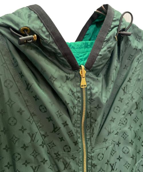 LOUIS VUITTON（ルイ ヴィトン）LOUIS VUITTON (ルイ ヴィトン) モノグラムナイロンコート グリーン サイズ:34の古着・服飾アイテム