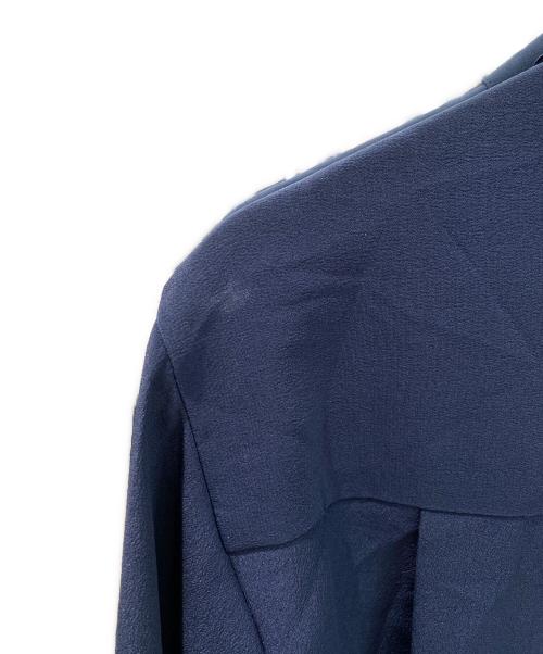 Chloe（クロエ）Chloe (クロエ) シルクシャツワンピース ネイビー サイズ:34の古着・服飾アイテム