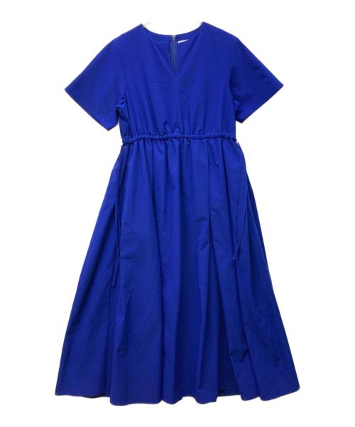 CADUNE（カデュネ）CADUNE (カデュネ) ドロストワンピース ブルー サイズ:36の古着・服飾アイテム