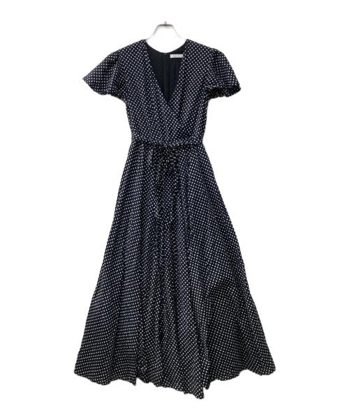 MARIHA（マリハ）MARIHA (マリハ) ドット柄ドレス ブラック サイズ:36の古着・服飾アイテム