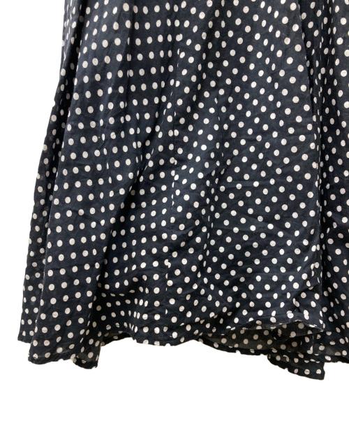 MARIHA（マリハ）MARIHA (マリハ) ドット柄ドレス ブラック サイズ:36の古着・服飾アイテム