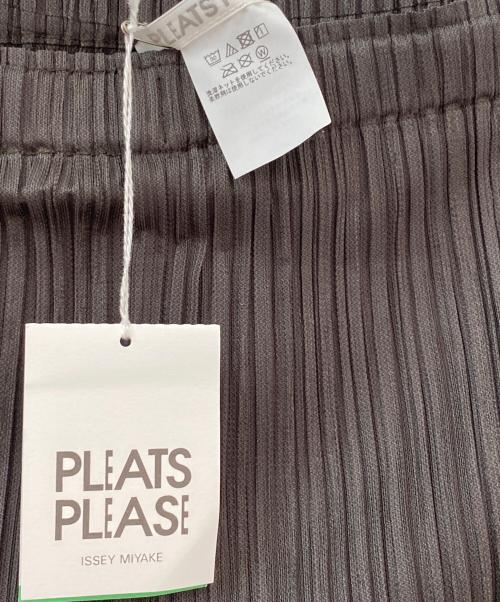 PLEATS PLEASE（プリーツプリーズ）PLEATS PLEASE (プリーツプリーズ) THICKER BOTTOMS 2 グレー サイズ:4の古着・服飾アイテム