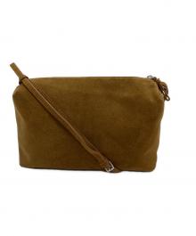 LOW CLASSIC（ロウクラシック）の古着「Suede Caramel Box Bag」｜ブラウン