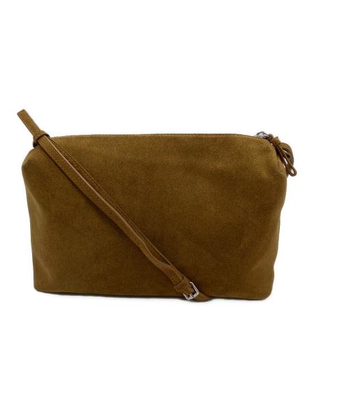 LOW CLASSIC（ロウクラシック）LOW CLASSIC (ロウクラシック) Suede Caramel Box Bag ブラウンの古着・服飾アイテム