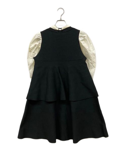 CELFORD（セルフォード）CELFORD (セルフォード) バックティアードミニワンピース ブラック サイズ:36の古着・服飾アイテム