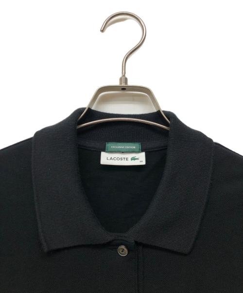LACOSTE（ラコステ）LACOSTE (ラコステ) green label relaxing (グリーンレーベルリラクシング) ショートスリーブ ロングワンピース ブラック サイズ:36の古着・服飾アイテム