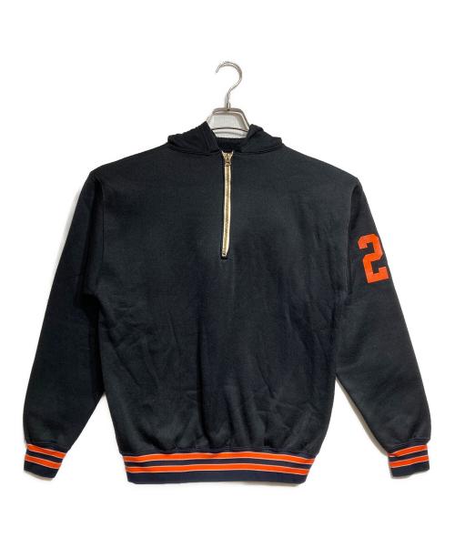 Champion（チャンピオン）Champion (チャンピオン) ヴィンテージハーフジップフーディ/Vintage half-zip hoodie ブラック サイズ:Lの古着・服飾アイテム