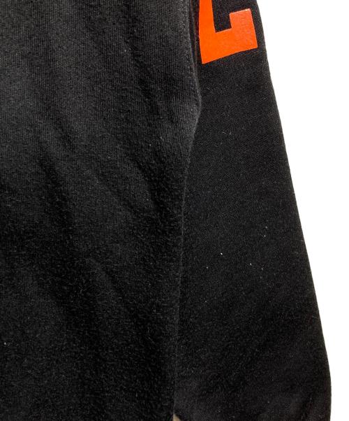 Champion（チャンピオン）Champion (チャンピオン) ヴィンテージハーフジップフーディ/Vintage half-zip hoodie ブラック サイズ:Lの古着・服飾アイテム