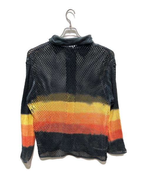 Lamrof（ラムロフ）Lamrof (ラムロフ) Ami Art Plo Cardigan グリーン サイズ:FREEの古着・服飾アイテム