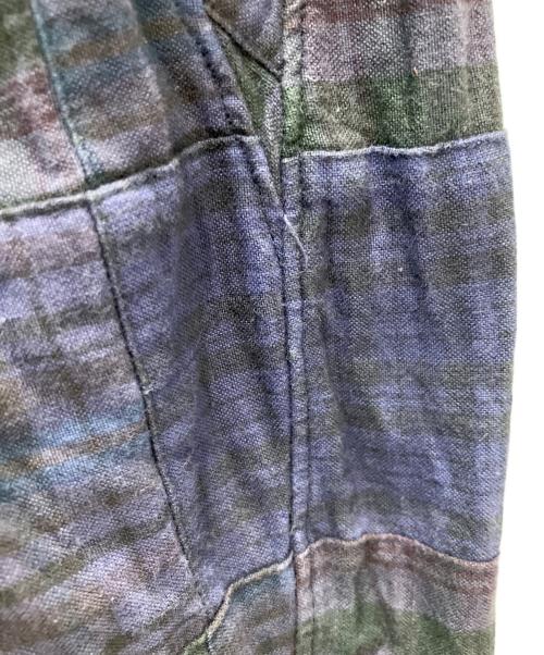 SUNNY ELEMENT（サニーエレメント）SUNNY ELEMENT (サニーエレメント) クレイジーパターンB.Dシャツ パープル サイズ:SIZE 2の古着・服飾アイテム