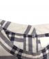 中古・古着 HYKE (ハイク) CHECKED BIB FRONT SHIRT DRESS グレー サイズ:1：7000円