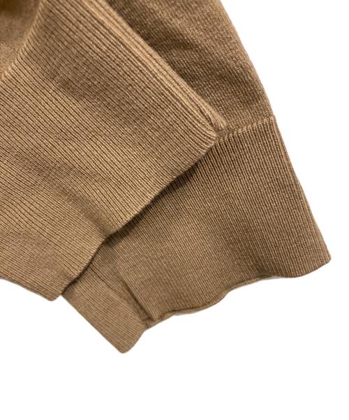 'S Max Mara（エスマックスマーラ）'S Max Mara (エスマックスマーラ) Vネックニット ブラウン サイズ:Lの古着・服飾アイテム