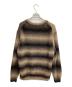 Paul Smith (ポールスミス) グラデーションボーダー クルーネックニット ブラウン サイズ:L：12000円