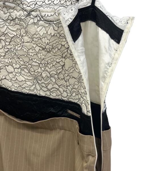 PRANK PROJECT（プランクプロジェクト）PRANK PROJECT (プランクプロジェクト) レースレイヤードワンピース ベージュ サイズ:Freeの古着・服飾アイテム