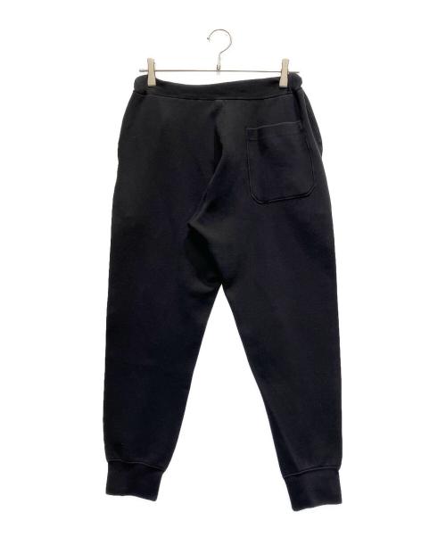 DRAWER（ドゥロワー）DRAWER (ドゥロワー) 16Gダブルフェイスニットパンツ ブラック サイズ:２の古着・服飾アイテム