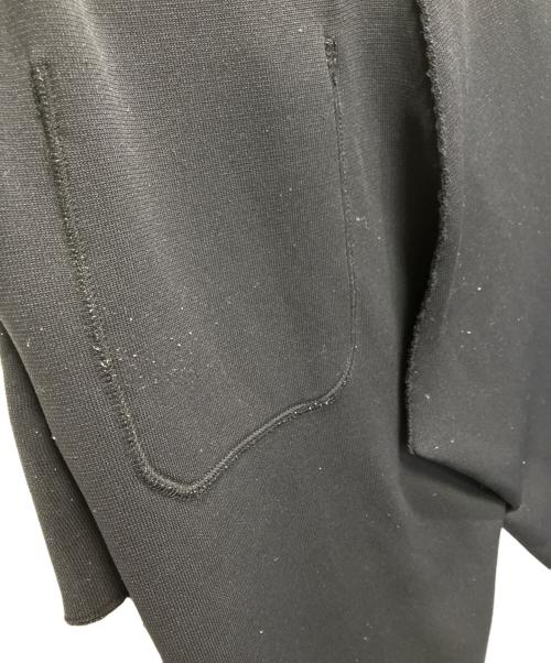 DRAWER（ドゥロワー）DRAWER (ドゥロワー) 16Gダブルフェイスニットパンツ ブラック サイズ:２の古着・服飾アイテム