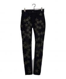 AMIRI×CHEMIST（アミリ）の古着「Denim Stars Skinny Jean」｜ブラック
