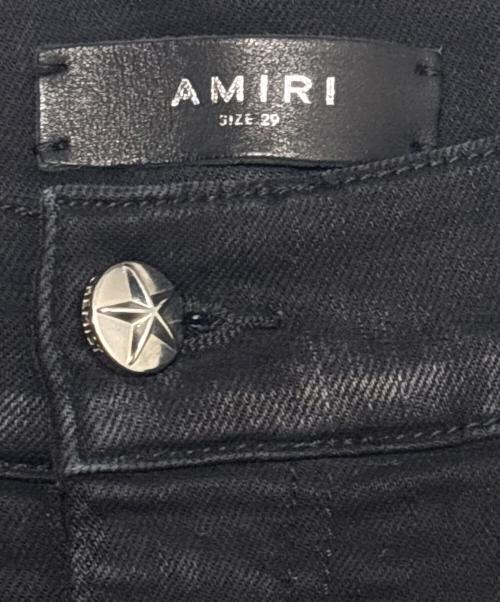 AMIRI（アミリ）AMIRI (アミリ) CHEMIST Denim Stars Skinny Jean ブラック サイズ:W29の古着・服飾アイテム