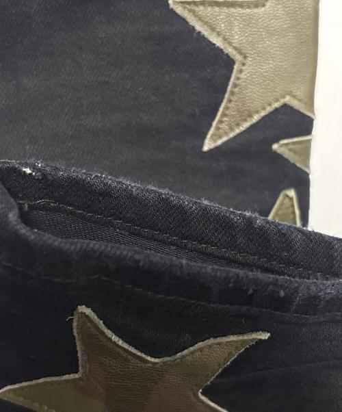 AMIRI（アミリ）AMIRI (アミリ) CHEMIST Denim Stars Skinny Jean ブラック サイズ:W29の古着・服飾アイテム