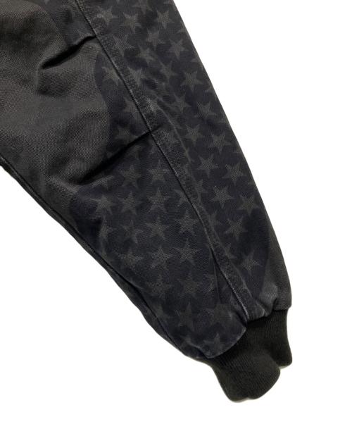 SUPREME（シュプリーム）SUPREME (シュプリーム) 26SS Flag Quilted Hooded Work Jacket ブラック サイズ:Mの古着・服飾アイテム