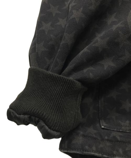 SUPREME（シュプリーム）SUPREME (シュプリーム) 26SS Flag Quilted Hooded Work Jacket ブラック サイズ:Mの古着・服飾アイテム