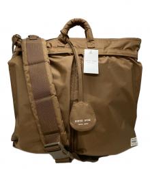 PORTER×HYKE（ポーター×ハイク）の古着「HELMET BAG/ヘルメットバッグ」｜COYOTE BROWN