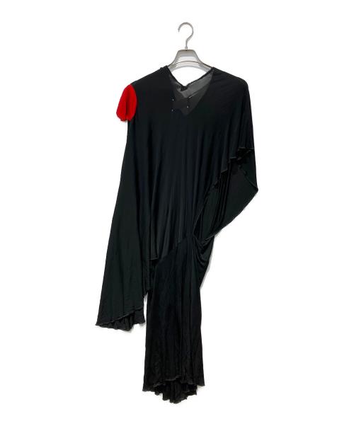 Maison Margiela（メゾンマルジェラ）Maison Margiela (メゾンマルジェラ) ここのえ期 デザインワンピース ブラック サイズ:38の古着・服飾アイテム