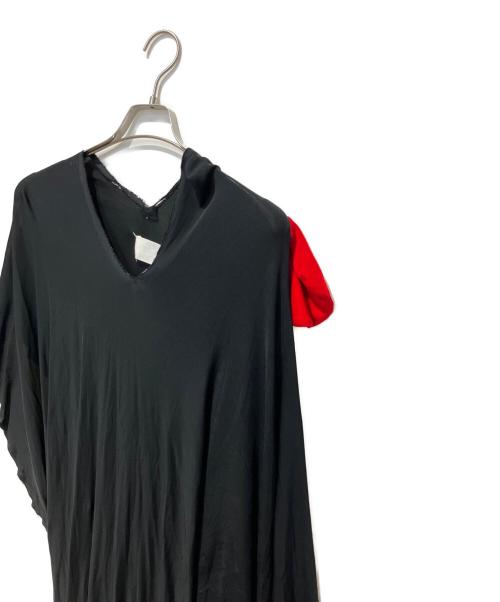 Maison Margiela（メゾンマルジェラ）Maison Margiela (メゾンマルジェラ) ここのえ期 デザインワンピース ブラック サイズ:38の古着・服飾アイテム