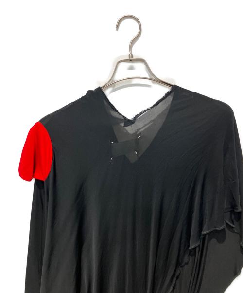 Maison Margiela（メゾンマルジェラ）Maison Margiela (メゾンマルジェラ) ここのえ期 デザインワンピース ブラック サイズ:38の古着・服飾アイテム