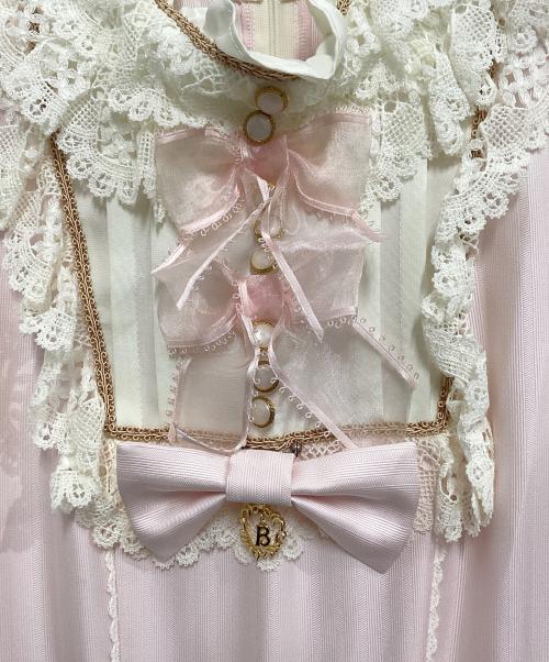 BABY,THE STARS SHINE BRIGHT（ベイビーザスターズシャインブライト）BABY,THE STARS SHINE BRIGHT (ベイビーザスターズシャインブライト) ワンピース ピンク サイズ:不明の古着・服飾アイテム