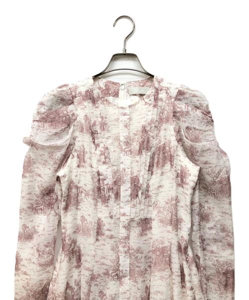 CELFORD（セルフォード）CELFORD (セルフォード) トワルドジュイプリント ワンピース ピンク サイズ:36の古着・服飾アイテム