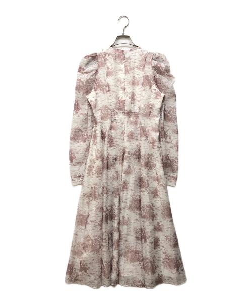 CELFORD（セルフォード）CELFORD (セルフォード) トワルドジュイプリント ワンピース ピンク サイズ:36の古着・服飾アイテム