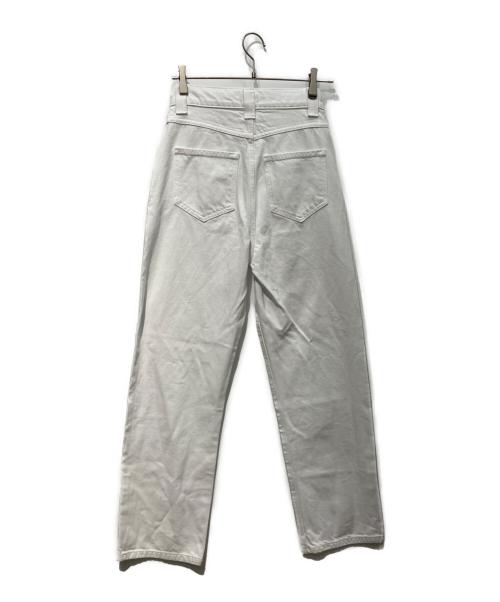 KHAITE（ケイト）KHAITE (ケイト) Shalbi デニムパンツ ホワイト サイズ:27の古着・服飾アイテム