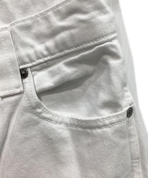 KHAITE（ケイト）KHAITE (ケイト) Shalbi デニムパンツ ホワイト サイズ:27の古着・服飾アイテム
