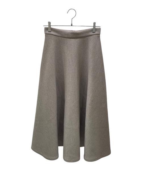 MaxMara（マックスマーラ）MaxMara (マックスマーラ) テクニカル ウール ジャージー スカート サンドベージュ サイズ:40の古着・服飾アイテム