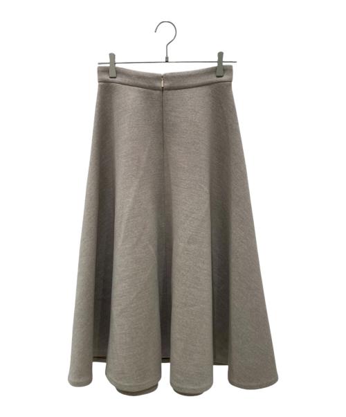 MaxMara（マックスマーラ）MaxMara (マックスマーラ) テクニカル ウール ジャージー スカート サンドベージュ サイズ:40の古着・服飾アイテム